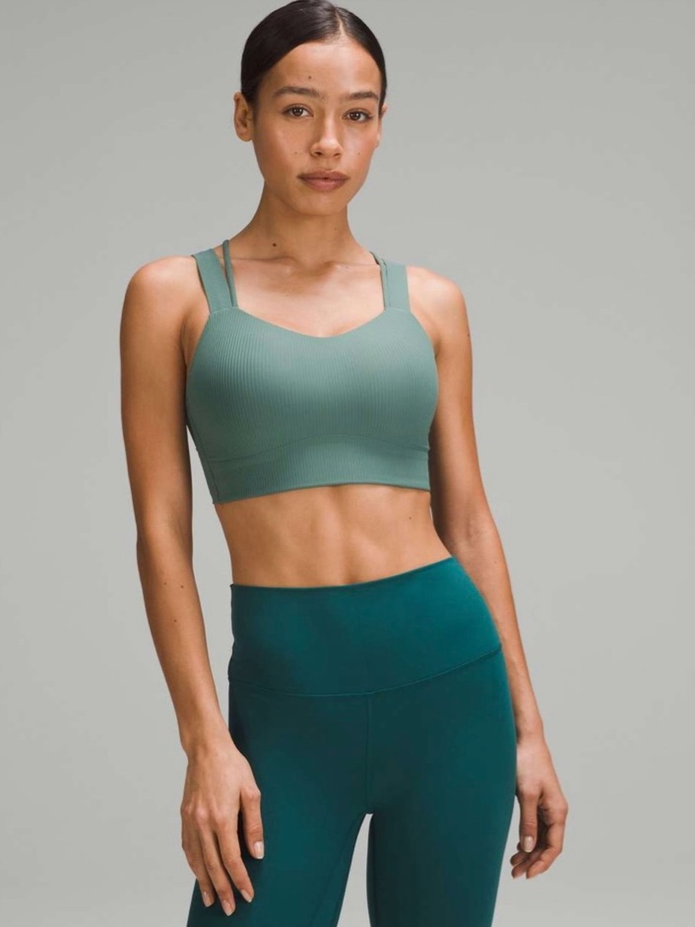 Lululemon Like a Cloud Bra D/DD Light Support in Medium Forest
